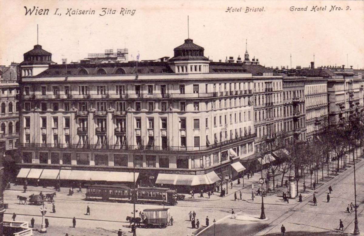 Vienna. Empress Zita-Ring, Grand Hotel 'Bristol'
