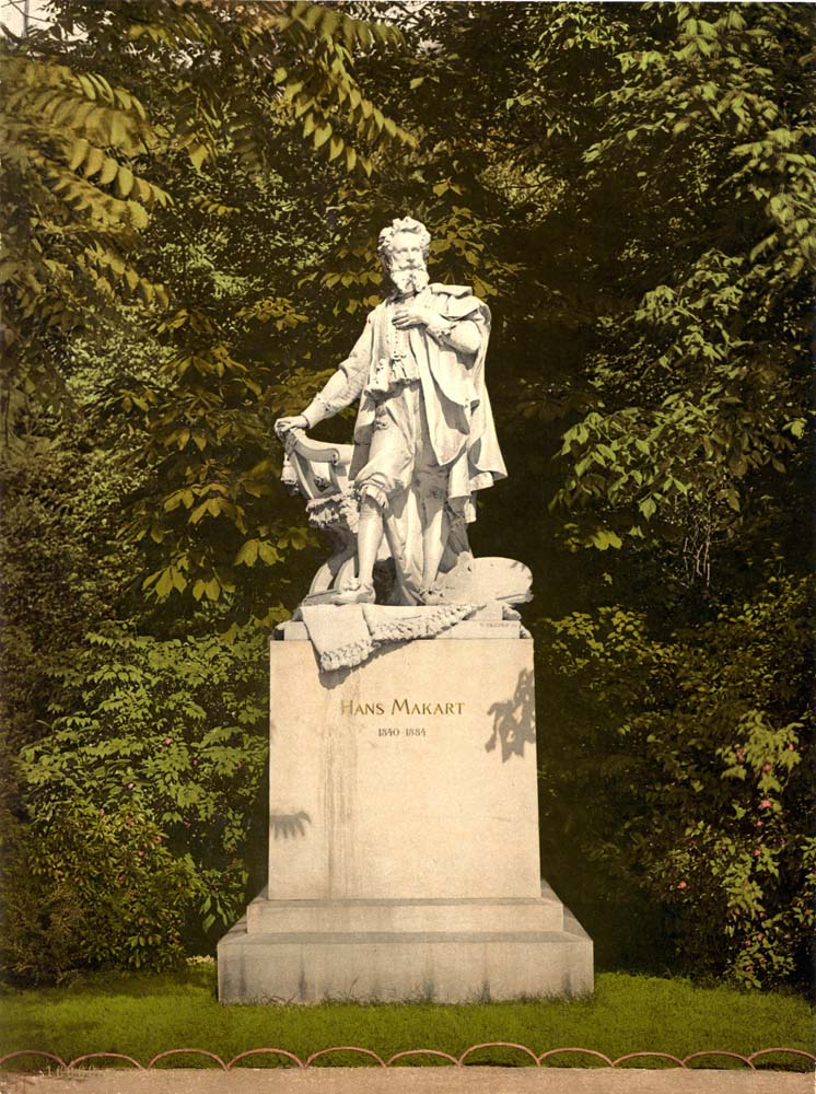 Vienna. Hans Makart Monument, between 1890 and 1900
