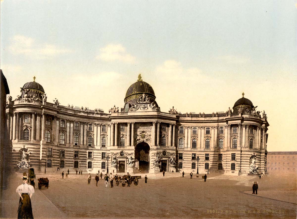 Vienna. Hofburg, between 1890 and 1900