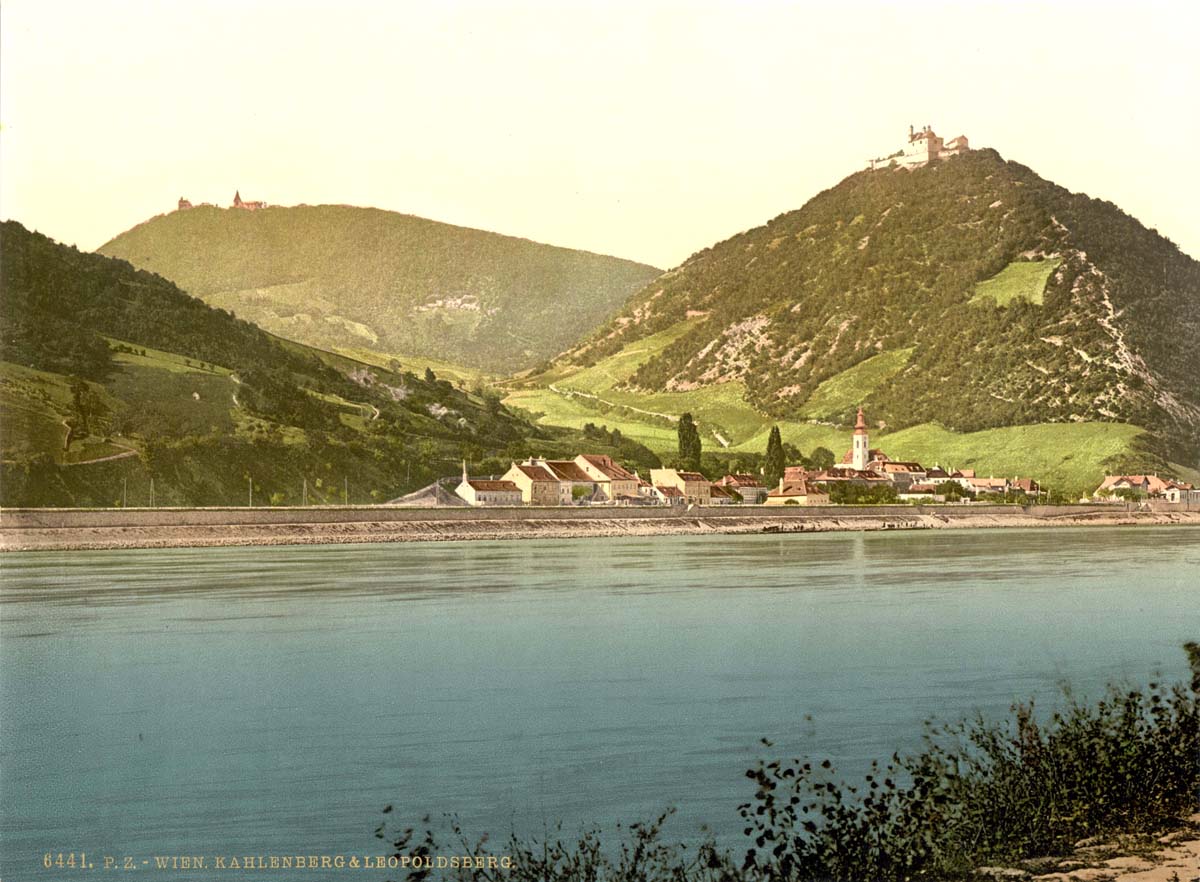 Vienna. Kahlenberg and Leopoldsberg, between 1890 and 1900