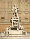 Vienna. Mozart Monument, between 1890 and 1900