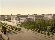 Vienna. Parliament, between 1890 and 1900