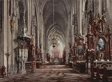Vienna. Stefan Church. Jenner's, between 1890 and 1900