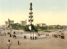 Vienna. The Praterstern, between 1890 and 1900